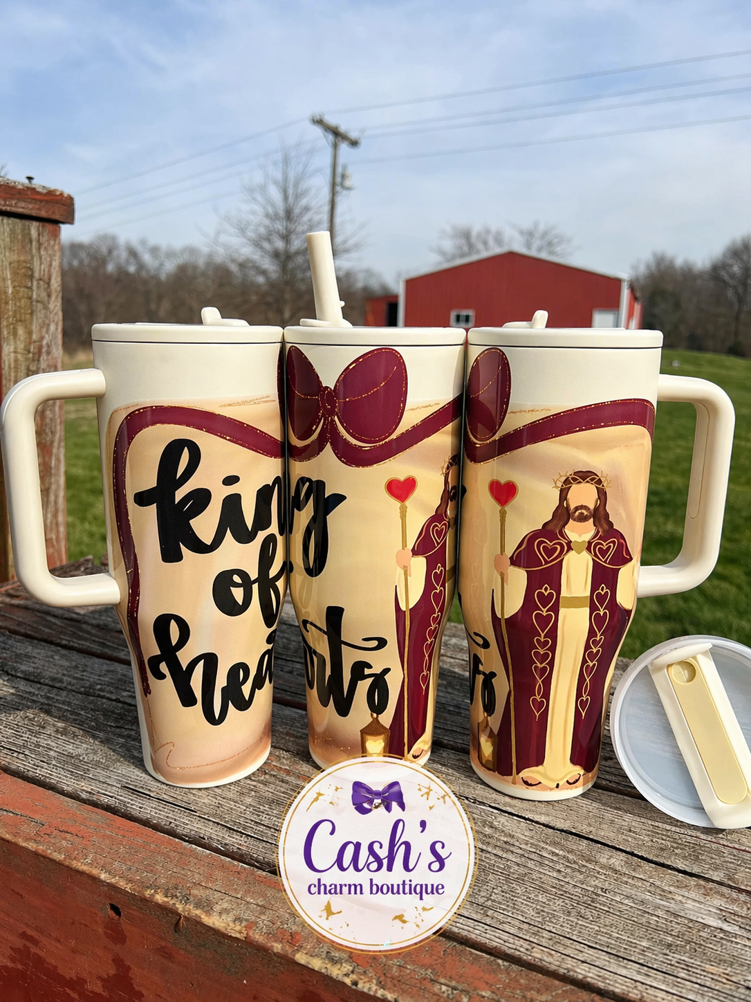 King of Hearts Tumbler