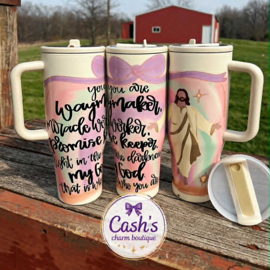 Waymaker Faith Tumbler 💖✨